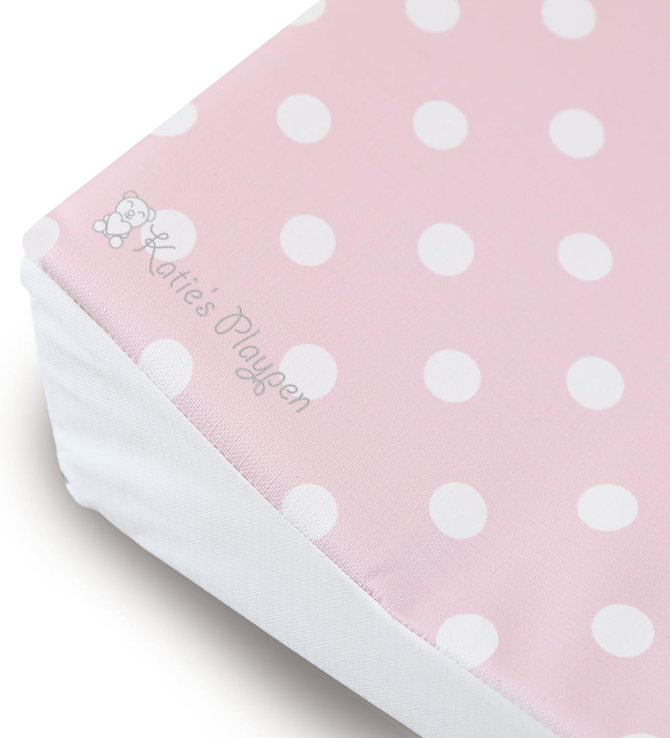 Anti Roll Pink & White Spots - Image 3