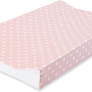 Anti Roll Pink & White Spots