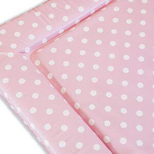 KATY CM Pink Spot Middle KATY Standard Changing Mat Pink Spots